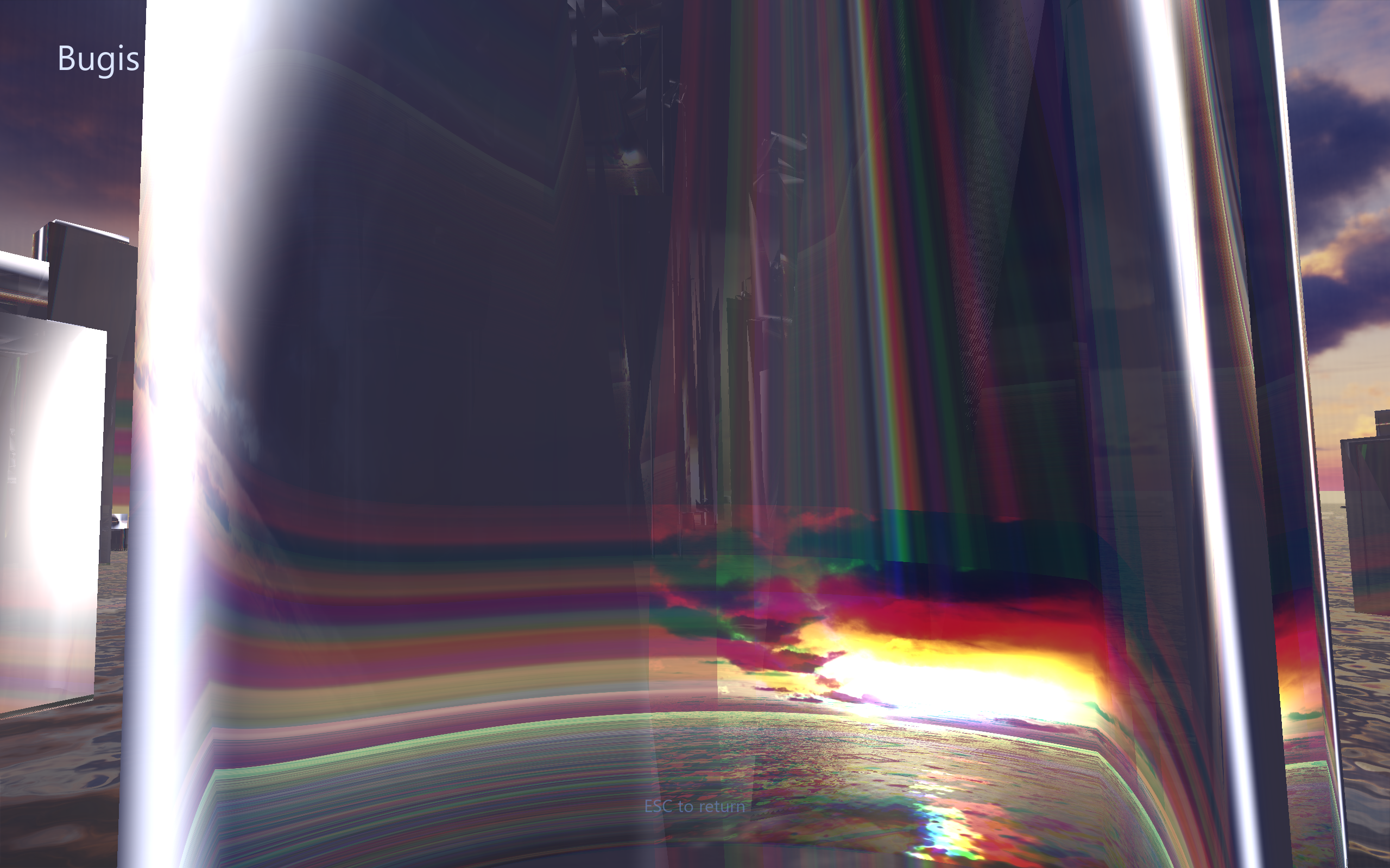 Second glass texture study